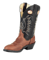American West Women's 12 Inch Leather Buckaroo Boots