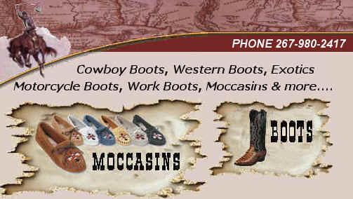 Cowboy Boots and Moccasins