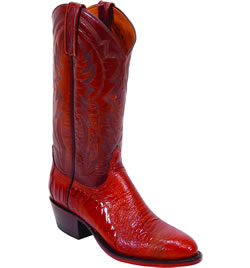Lucchese T3126 Ostrich Shoulder Western
